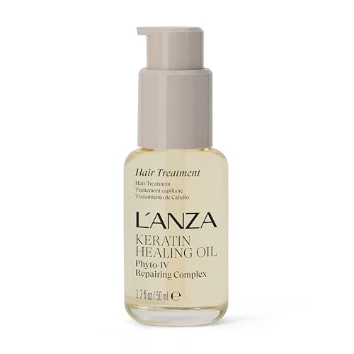 L’ANZA Keratin Healing Hair Oil Treatment, Keratin Infused Treatment, Hair Oil For Damaged Locks, Cruelty Free Healing Ingredients Repairs, Strengthens with UV Protection, New Bottle L’ANZA Keratin Healing Hair Oil Treatment, Keratin Infused Treatment, Hair Oil For Damaged Locks, Cruelty Free Healing Ingredients Repairs, Strengthens with UV Protection, New Bottle