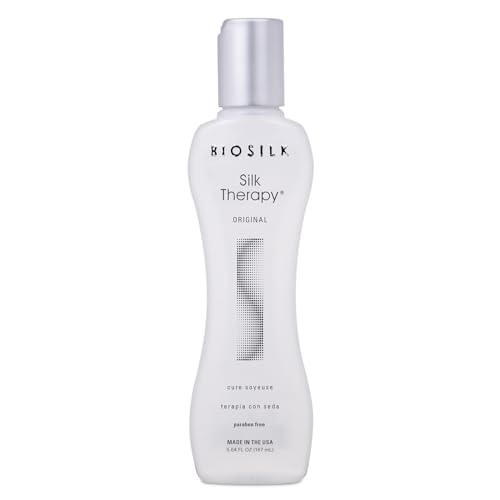 BioSilk Silk Therapy Original, Reconstructing Treatment For Adding Shine & Helping Prevent Split Ends, Sulfate, Paraben, & Cruelty-Free, 5.64 Oz BioSilk Silk Therapy Original, Reconstructing Treatment For Adding Shine & Helping Prevent Split Ends, Sulfate, Paraben, & Cruelty-Free, 5.64 Oz