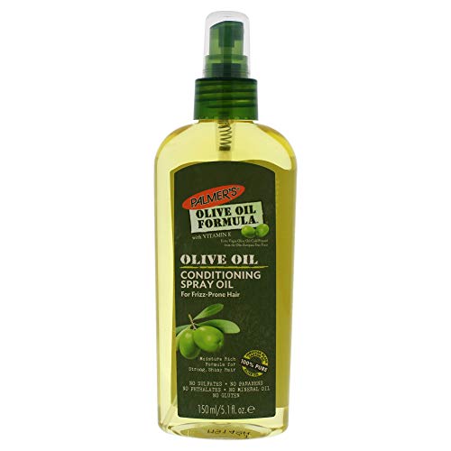 Palmer’s Olive Oil Formula Hair Conditioning Spray Oil, 5.1 Ounces (Pack of 2) Packaging may vary Palmer’s Olive Oil Formula Hair Conditioning Spray Oil, 5.1 Ounces (Pack of 2) Packaging may vary