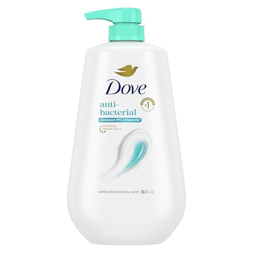 Dove Body Wash with Pump Antibacterial For All Skin Types Protects from Dryness 30.6 oz Dove Body Wash with Pump Antibacterial For All Skin Types Protects from Dryness 30.6 oz