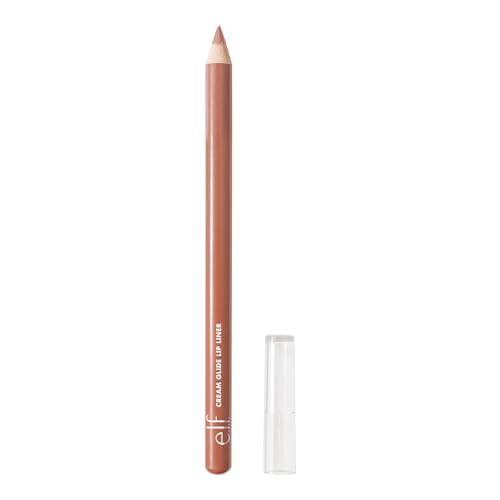 e.l.f. Cream Glide Lip Liner, Highly-Pigmented Pencil For Shaping & Sculpting Lips, Semi-Matte Finish, Vegan & Cruelty-Free, Pinky Swear e.l.f. Cream Glide Lip Liner, Highly-Pigmented Pencil For Shaping & Sculpting Lips, Semi-Matte Finish, Vegan & Cruelty-Free, Pinky Swear