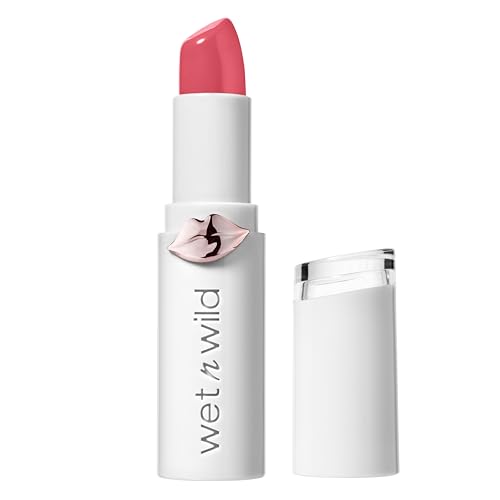 wet n wild Mega Last High-Shine Lipstick Lip Color, Infused with Seed Oils For a Nourishing High-Shine, Buildable & Blendable Creamy Color, Cruelty-Free & Vegan – Pinky Ring wet n wild Mega Last High-Shine Lipstick Lip Color, Infused with Seed Oils For a Nourishing High-Shine, Buildable & Blendable Creamy Color, Cruelty-Free & Vegan – Pinky Ring